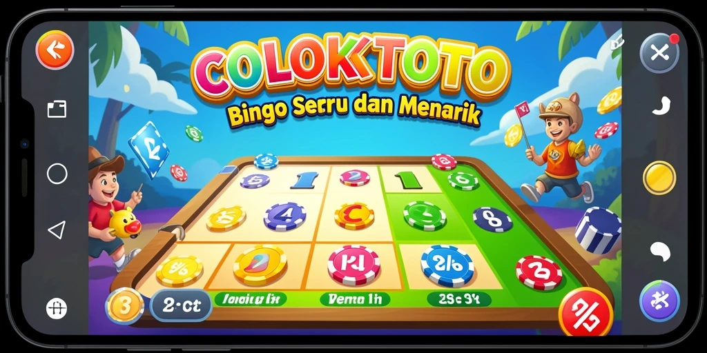 Tangkapan layar gameplay COLOKTOTO yang menampilkan aksi bingo yang seru.