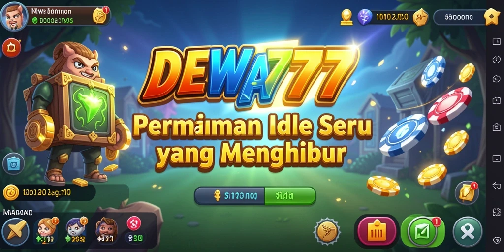 Tampilan gameplay DEWA777 yang menarik dan interaktif.