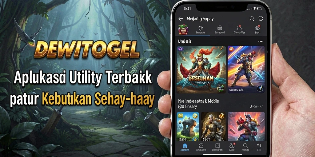 Tampilan antarmuka pengguna DEWITOGEL yang menarik dan fungsional.