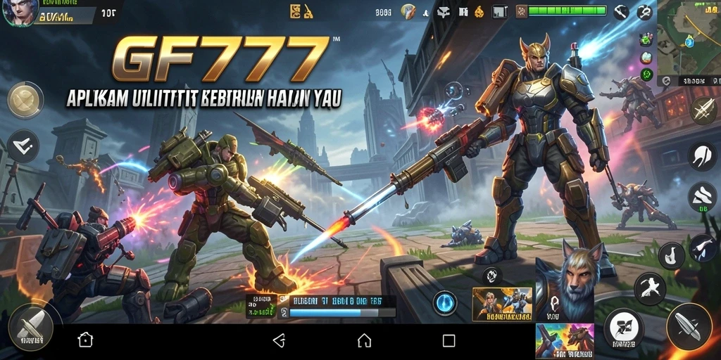 Tampilan intuitif GF777 yang memudahkan pengguna dalam mengatur berbagai tugas.