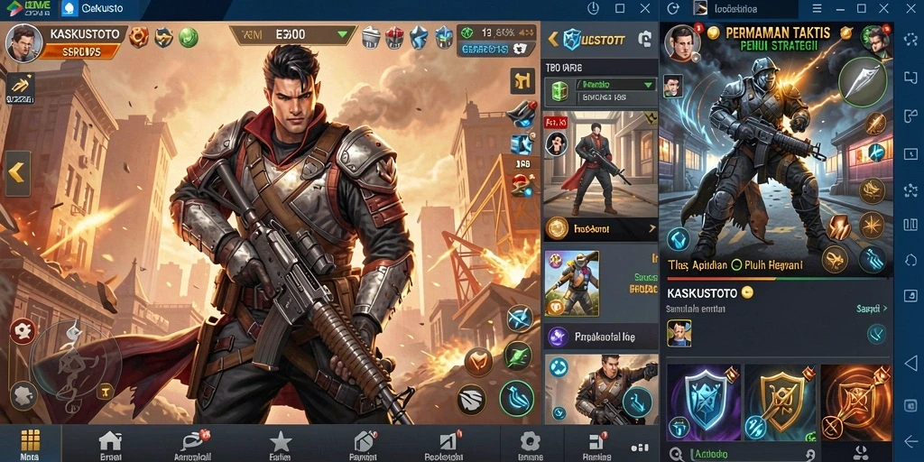 Tampilan gameplay KASKUSTOTO yang menegangkan dan menarik.