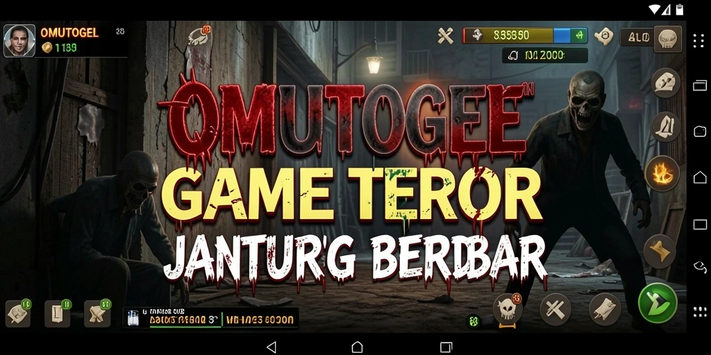Tangkapan layar menunjukkan suasana menegangkan di dalam OMUTOGEL.