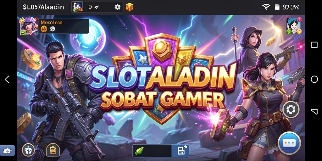 Tampilan antarmuka aplikasi SLOTALADIN yang intuitif dan menarik.