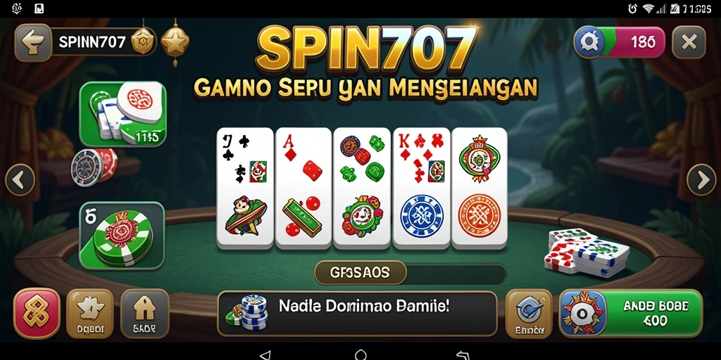 Tampilan gameplay seru dalam SPIN707 dengan pemain aktif.