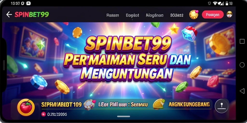 Screenshot gameplay SPINBET99, menunjukkan keseruan bermain Slot.
