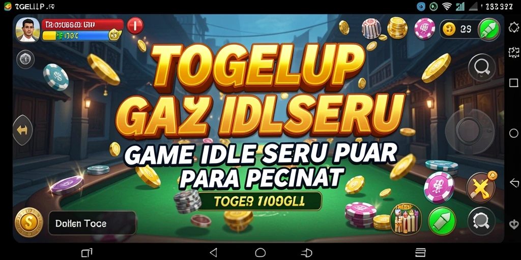 Tampilan gameplay TOGELUP yang menampilkan angka dan strategi togel.